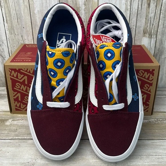 Vans old skool sneaker skate tie print mix - Picture 3 of 5